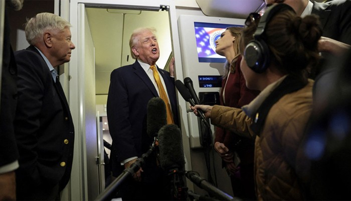 ​ভেনেজুয়েলার দায়িত্ব আমার, আপাতত নির্বাচন নয় : ট্রাম্প