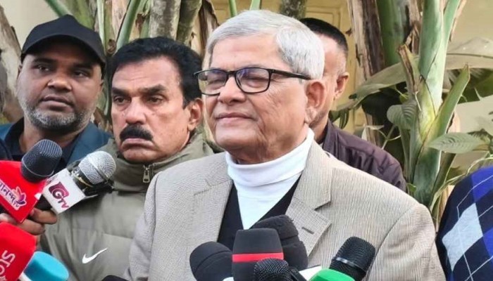 ​অবৈধ অস্ত্র উদ্ধার করতে না পারা সরকারের ব্যর্থতা: মির্জা ফখরুল