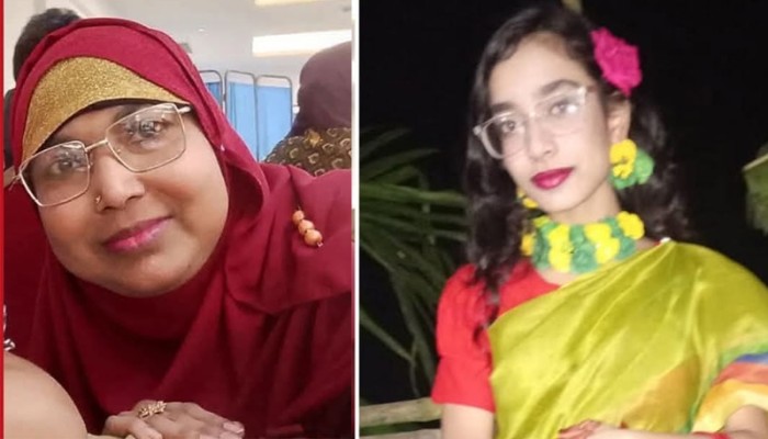 ​শিক্ষকের খাটের নিচে মিলল আইনজীবীর স্ত্রীর লাশ, বাথরুমের সানশেডে মেয়ের