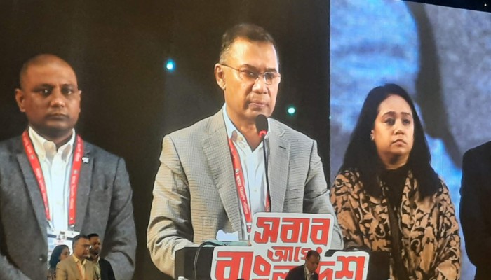 বিএনপিকে কেউ দমিয়ে রাখতে পারবে না: তারেক রহমান