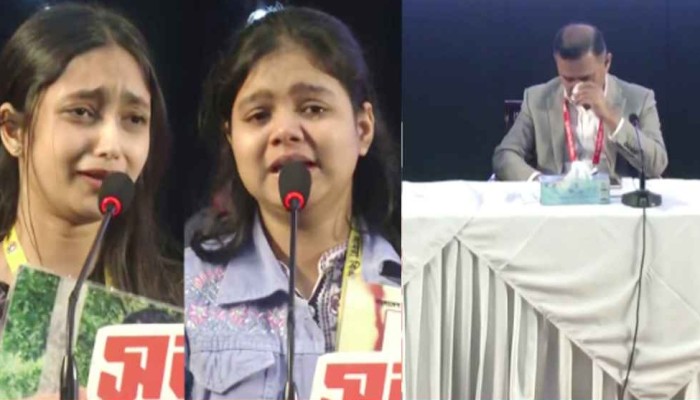 ​কাঁদলেন তারেক রহমান!