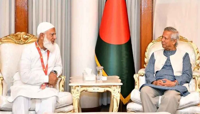 ​সন্ধ্যায় প্রধান উপদেষ্টার সঙ্গে জামায়াত আমিরের বৈঠক