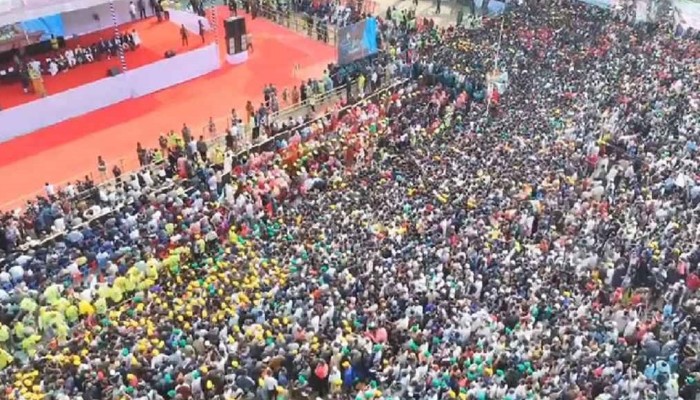 ​সিলেটে বিএনপির নির্বাচনি জনসভা শুরু