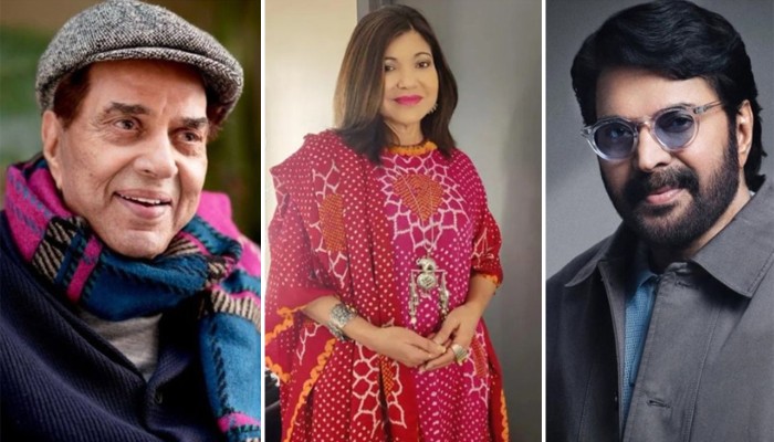 ​পদ্মবিভূষণ পেলেন ধর্মেন্দ্র, পদ্মভূষণে সম্মানিত মামুট্টি ও অলকা