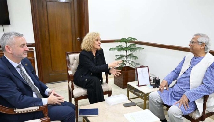 ​ইউরোপে শুল্কমুক্ত প্রবেশাধিকার বজায় রাখার অনুরোধ প্রধান উপদেষ্টার