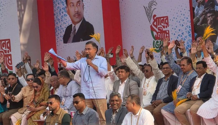 ​ফরিদপুরকে বিভাগ করার আশ্বাস দিলেন তারেক রহমান