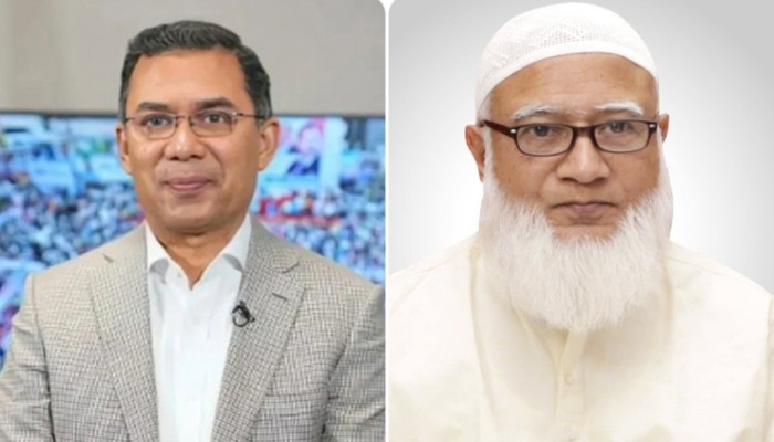তারেক রহমানকে বিতর্কে বসার আহ্বান জামায়াত আমিরের