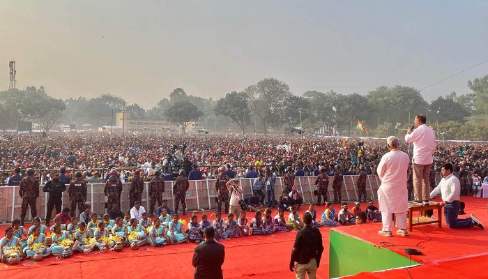 ​নানিবাড়ি এলাকার ভোট চাইলেন তারেক রহমান