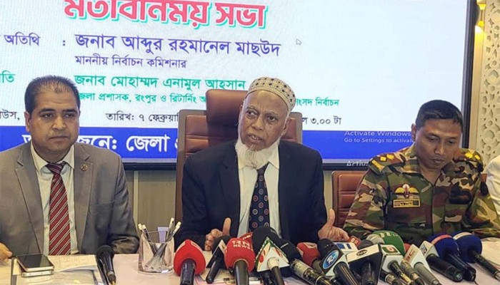 ​এবার ইলেকশন ইঞ্জিনিয়ারিং হবে না : ইসি মাছউদ