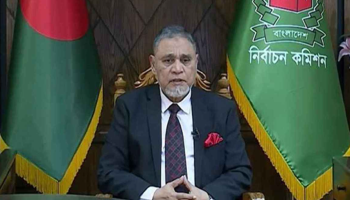 জাতির উদ্দেশে ভাষণ দেবেন সিইসি