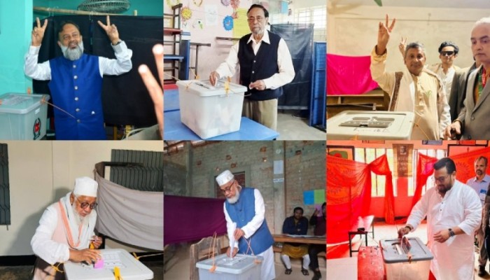 ​ভোট দিয়ে চট্টগ্রামের প্রার্থীরা বললেন, নির্বাচন সুষ্ঠু হচ্ছে