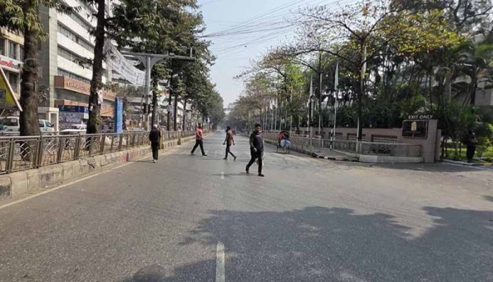 ​ভোটের পরদিনও ঢাকা ফাঁকা