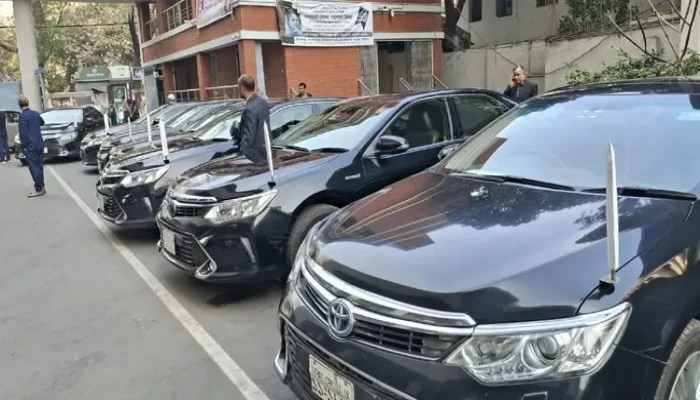 ​নতুন মন্ত্রীদের জন্য প্রস্তুত ৪৫ গাড়ি