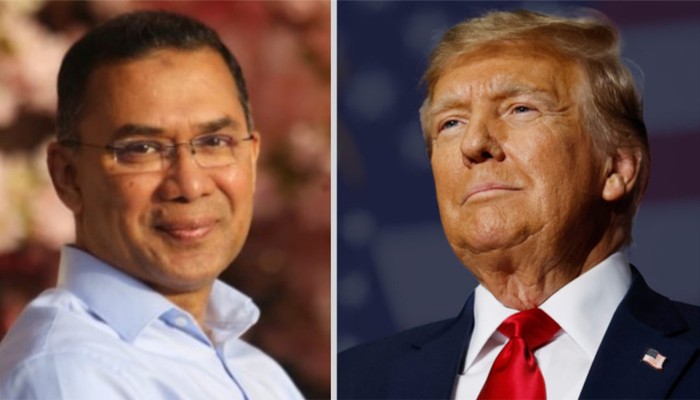 ​তারেক রহমানকে অভিনন্দন জানিয়ে ডোনাল্ড ট্রাম্পের চিঠি