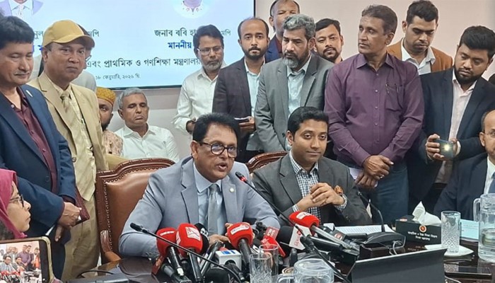 ​শিক্ষা মন্ত্রণালয়ে কোনো বদলি বাণিজ্য চলবে না : শিক্ষামন্ত্রী