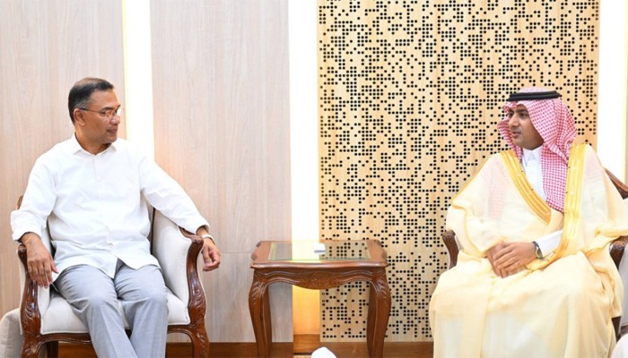 প্রধানমন্ত্রীর সঙ্গে সৌদি রাষ্ট্রদূতের সৌজন্য সাক্ষাৎ