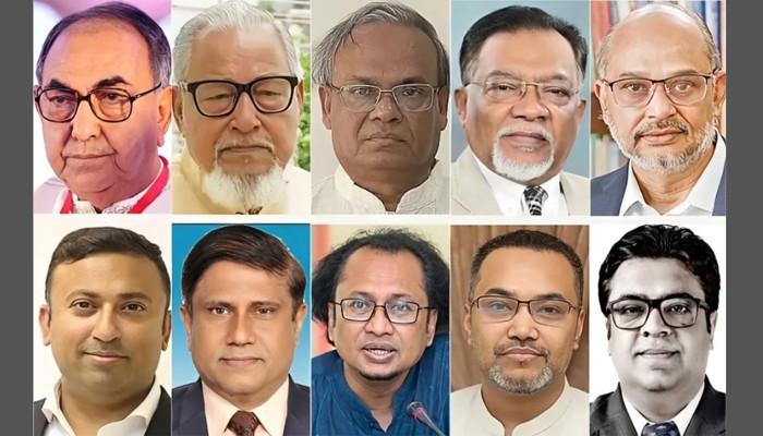 ১০ উপদেষ্টার দপ্তর বণ্টন করে গেজেট প্রকাশ