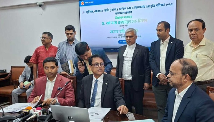 ​জুনিয়র বৃত্তি পরীক্ষার ফল প্রকাশ