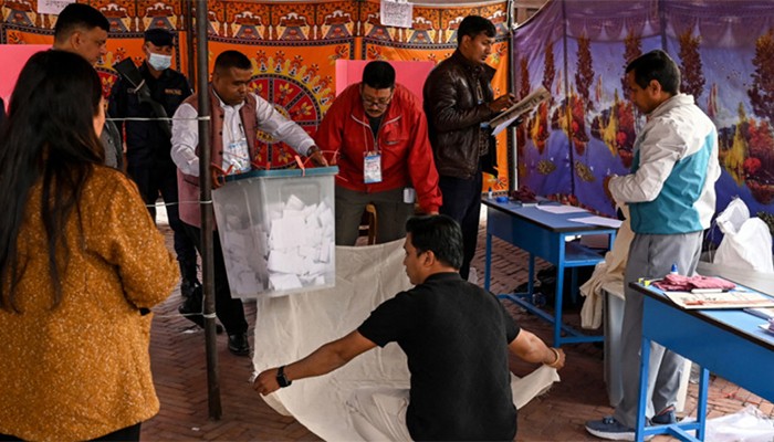 ​গণঅভ্যুত্থান পরবর্তী নির্বাচনের ফলাফলের অপেক্ষায় নেপাল