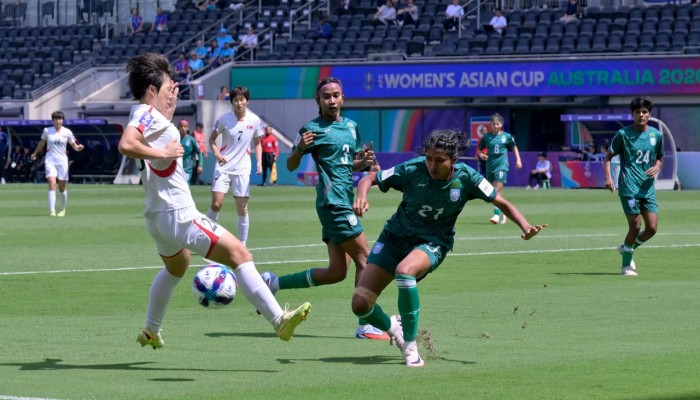 উত্তর কোরিয়ার কাছে বাংলাদেশের ৫ গোলে হার