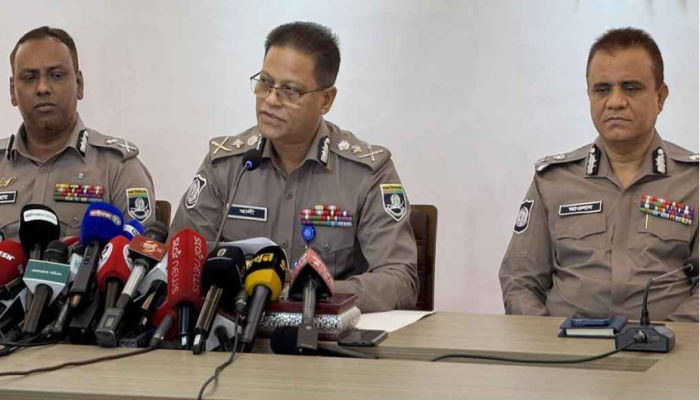 হাদি হত্যায় গ্রেফতার দুজনের প্রসঙ্গে যা বললেন আইজিপি