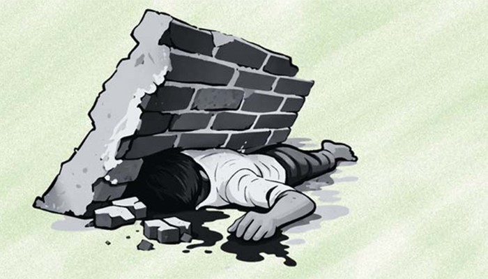 বাড্ডায় দেয়াল ধসে দুই শিশুর মৃত্যু