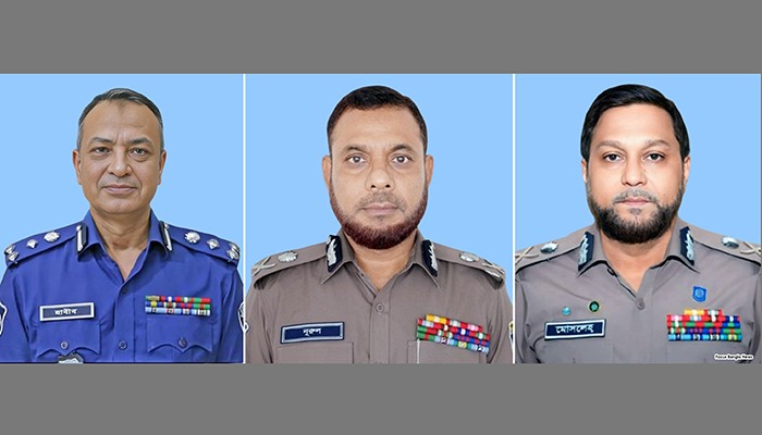 র‍‍্যাব ও পুলিশে শীর্ষপদে বড় রদবদল