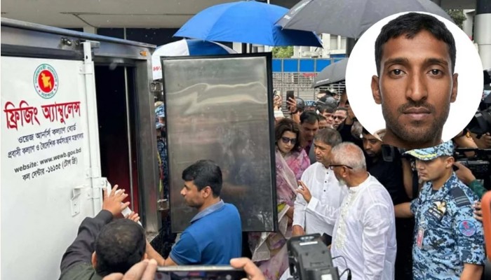 ​দেশে এসেছে সৌদিতে হামলায় নিহত মোশাররফের মরদেহ
