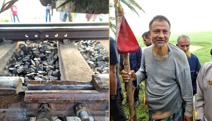 ​দিনমজুরের বুদ্ধিমত্তায় বেঁচে গেল ট্রেনের কয়েক শ যাত্রী