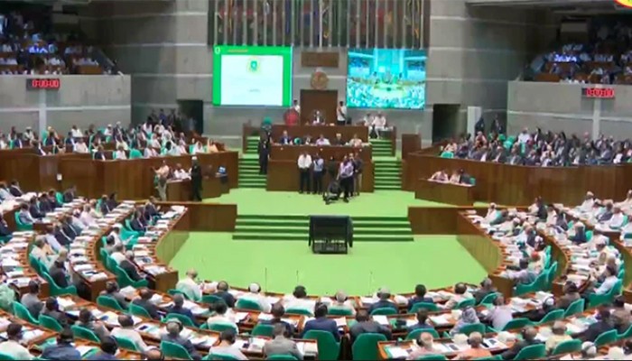 ​জুলাই সনদের আলোচনা নিয়ে সংসদে বিতর্ক