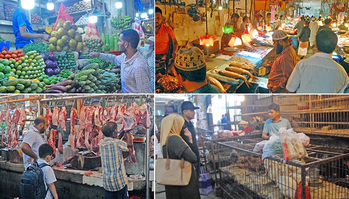 ​বাজারে নেই স্বস্তি: সবজি থেকে মাছ-মাংস সবই চড়া