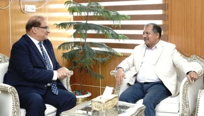 তথ্যমন্ত্রীর সঙ্গে পাকিস্তানের হাইকমিশনারের সাক্ষাৎ