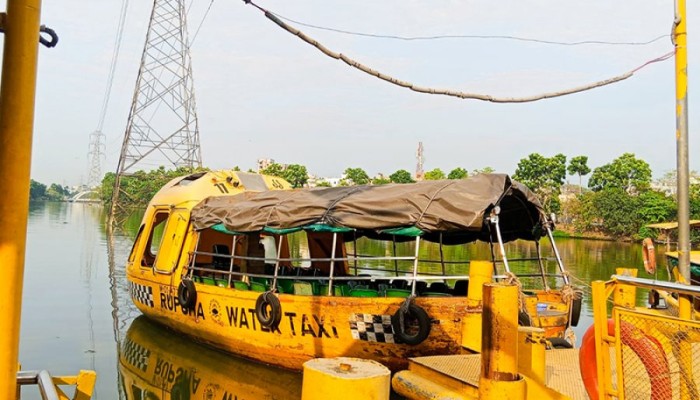 বন্ধের শঙ্কায় হাতিরঝিলের ওয়াটার ট্যাক্সি