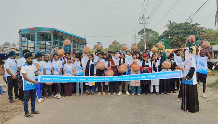 ​সুপেয় পানির সংকট তুলে ধরতে ম্যারাথন দৌঁড়