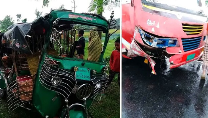 ​বাস-সিএনজি সংঘর্ষে নিহত দুই