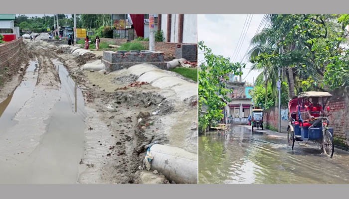 দূর্ভোগে ঢাকা দক্ষিণের বর্ধিত ১৮ ওয়ার্ডের বাসিন্দারা