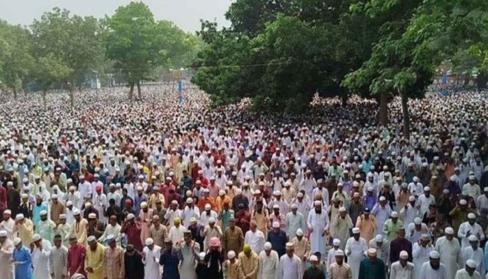 শোলাকিয়ায় ঈদের জামাতের সময় প্রকাশ