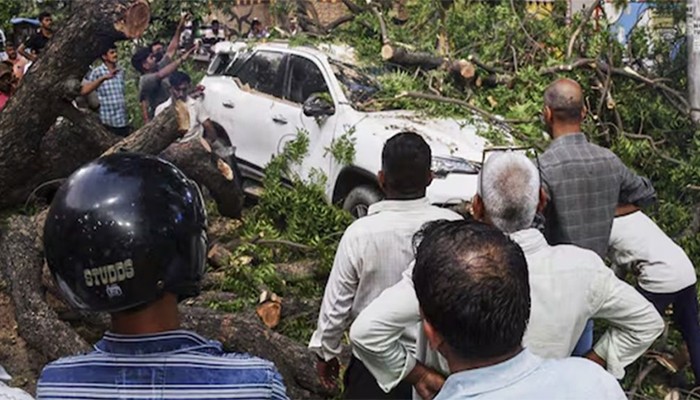 ঝড় ও ভারি বৃষ্টিতে লণ্ডভণ্ড ভারতের উত্তরপ্রদেশ, নিহত ৫৬