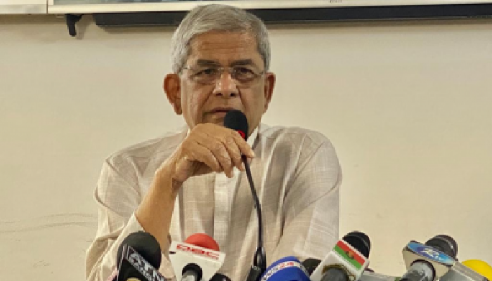 ফারাক্কা বাঁধের জন্য আ. লীগ সরকার দায়ী: মির্জা ফখরুল