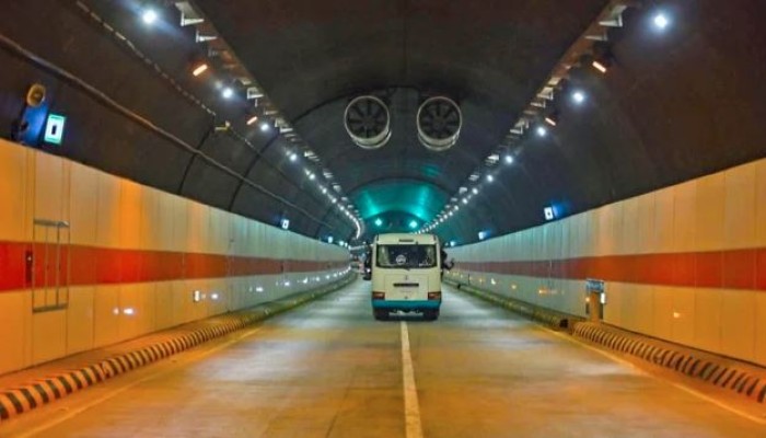 কর্ণফুলী টানেলে রুটিন রক্ষণাবেক্ষণ