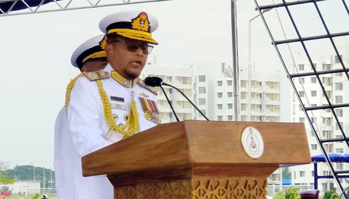 ​সুনীল অর্থনীতির উন্নয়নে সমুদ্র নিরাপত্তায় কাজ করছে নৌবাহিনী ও কোস্টগার্ড: নৌপ্রধান