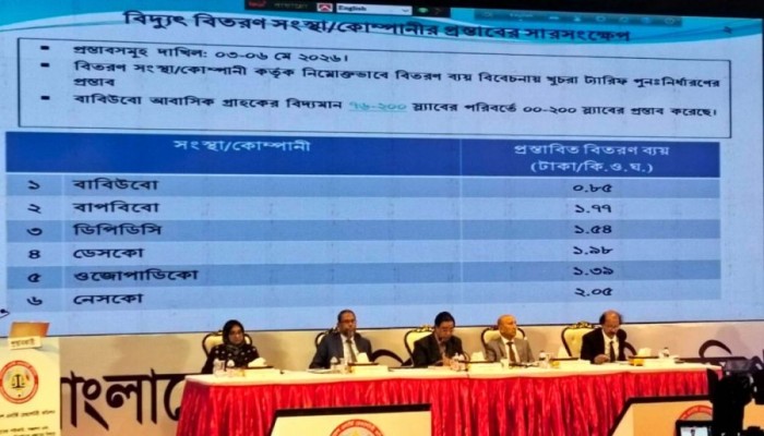 বিদ্যুতের দাম বাড়ানোর প্রস্তাব নিয়ে গণশুনানি শুনানি শেষ হলো