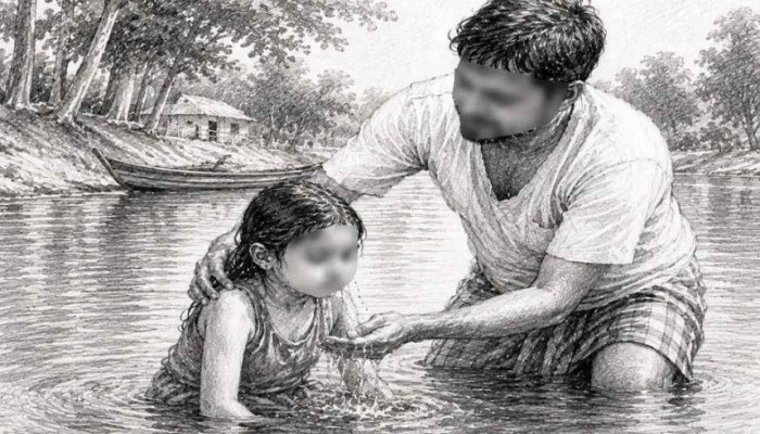 শিশুকে ধর্ষণের পর গোসল করিয়ে ফেরত দিলেন সহিদ মিয়া