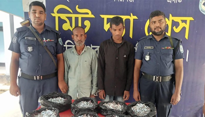 ​দুই হাজার পিস অ্যাম্পলসহ গ্রেপ্তার দুই