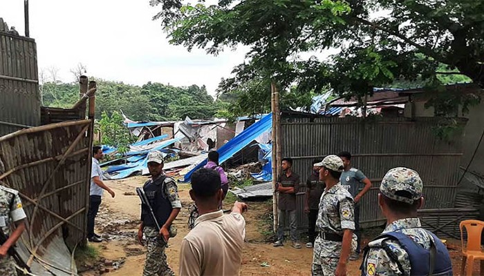 ​জঙ্গল ছলিমপুরে ক্যাম্পে হামলায় ৪৩ জনের নামে মামলা