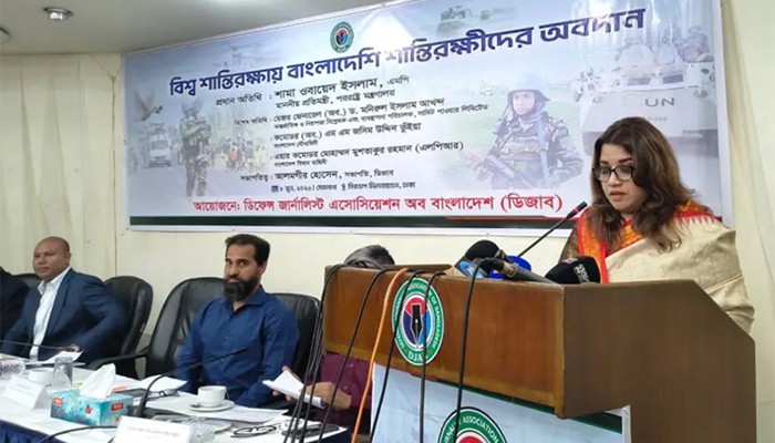 পররাষ্ট্রনীতিতে জাতিসংঘ শান্তিরক্ষা মিশনকে গুরুত্ব দিচ্ছে সরকার