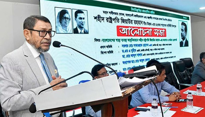 ​ডেঙ্গু রোগীদের চিকিৎসার বিষয়ে সচেতন থাকার পরামর্শ স্বাস্থ্যমন্ত্রীর