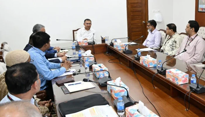 বিআরটি প্রকল্প নিয়ে সভা করলেন প্রধানমন্ত্রী