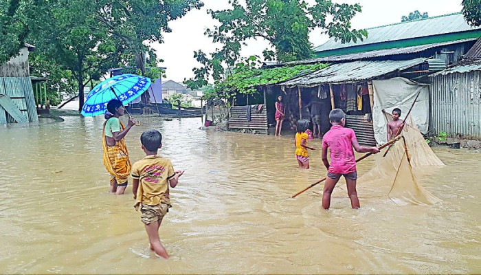 সিলেটের তিন জেলায় আকস্মিক বন্যার শঙ্কা