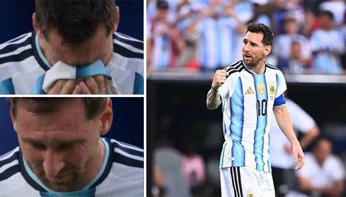 ​গোল দিয়ে কেন কান্নায় ভেঙে পড়লেন মেসি